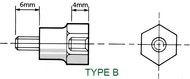 Micro Pillars / Standoffs: Micro Pillars Type B